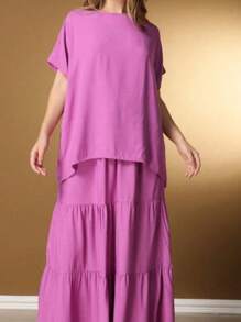Belala Moda New Set With Elastane - Hồng - Xem 2