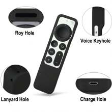1pc Silicone Remote Case Compatible With Apple TV 4K / HD (2nd Gen 2021/ 3rd Gen 2022) Remote Controller Insulation, Galentines, Puppy, Carnival