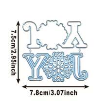 Khuôn cắt sổ lưu niệm hình bông tuyết Giáng sinh vui vẻ để làm thủ công và làm thiệp chúc mừng - Chất liệu sáng bóng, theo chủ đề ngày lễ, bền và chắc chắn - bạc - Xem 3