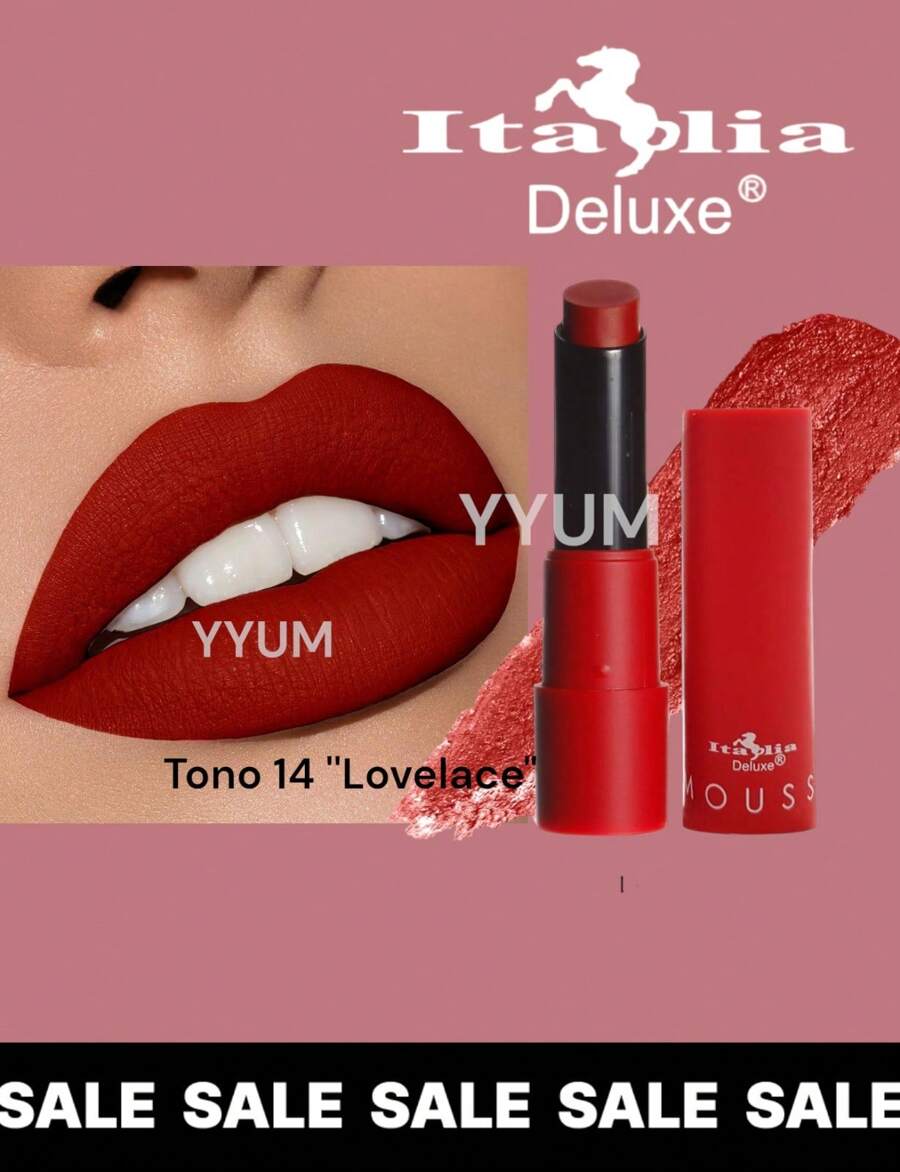 Italia Deluxe Matte Mousse Stick - Tono 14 ''Lovelace'' - View 1