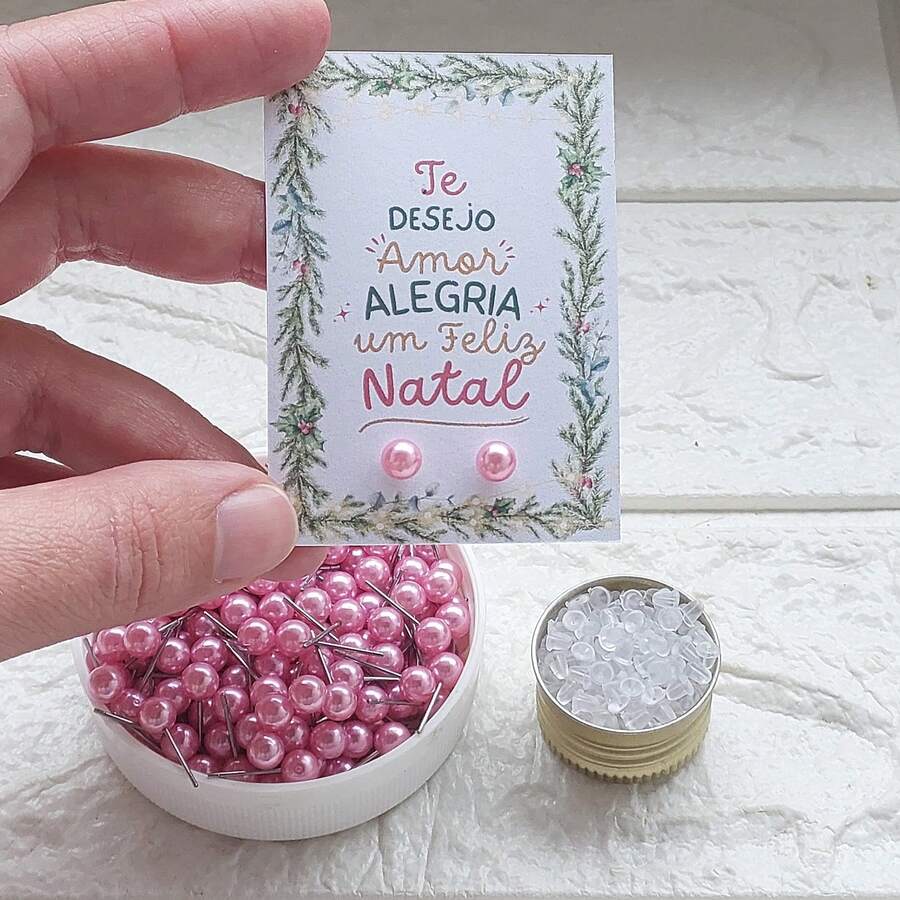 Pearl Tags And Earrings Gifts For Customer Christmas Happy Holidays - 標籤76 - 查看 1