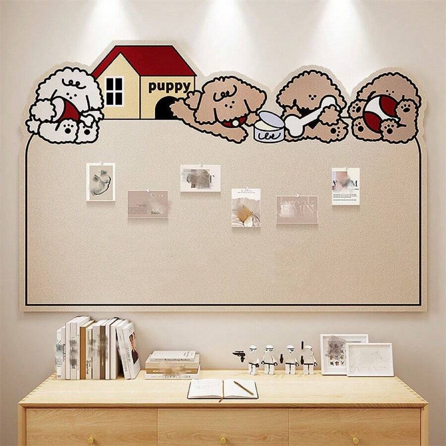 1 Set Creative Wall Display Board, Multi-Purpose Artwork Presentation Panel - 40*60cm - View 1