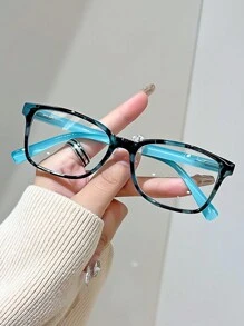 1 副时尚多色小框猫眼老花镜，适合女性和老年人，度数 +1.0 至 +4.0