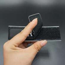 Custom Embroidery Name Tag Patch With Hook And Loop Backing,Multi-Functional,Adjustable,Durable,Ornamental,Reusable,Exquisite,Adorable,High-Quality,Modern,Colorful,Cute,Comfortable,Stylish,Custom,Personalized,Unique,Ideal Gifts For Him,Ideal Gifts For Her,Boyfriend,Girlfriend,Dad,Mom,Family,Friends,Son,Daughter,Office,Tea Room,School,Home,Home Refresh,Back To School Supplies,Warm Ambience,Home & Living,Customized Clothing Accessory Labels - White - View 9