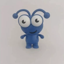 Cri cut Cutie – Mini figurine en vinyle, décoration de salle artisanale, jouet, cadeau d'anniversaire et de noël - Multicolore - Voir 6