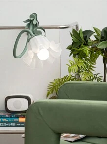Tiworld 1pc Adjustable Flower Lamp With Clip Base, 3 Color Modes, Sleep Lamp, Table Lamp, Living Room Lamp, Wildflower Lamp, Bedside Lamp, Bedroom Lamp, Home Decor Lamp (Colors: Green, Pink, Purple, Includes Bulb) - USB Port Power Supply-clip Base (built-in Light Source) - View 9