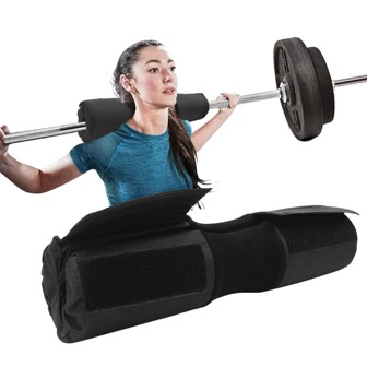 Shang's Cojin Protector Para Barra Olimpica Protector De Cuello Gym forrado tela
