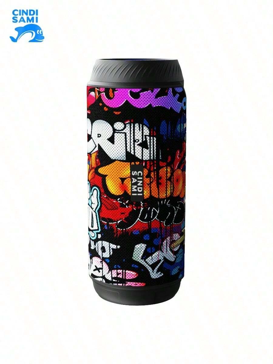 Wireless Bluetooth Speakers, Portable Subwoofer, Mini Outdoor Audio Card, Small Steel Cannon - 彩色 - 查看 1