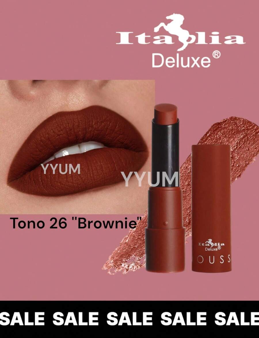 Italia Deluxe Matte Mousse Stick - Tono 26 ''Brownie'' - View 1