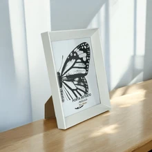 Photo Frame 15X20 PVC Frame Plastic Glass Horizontal And Vertical Amigold - 白色 - 查看 1