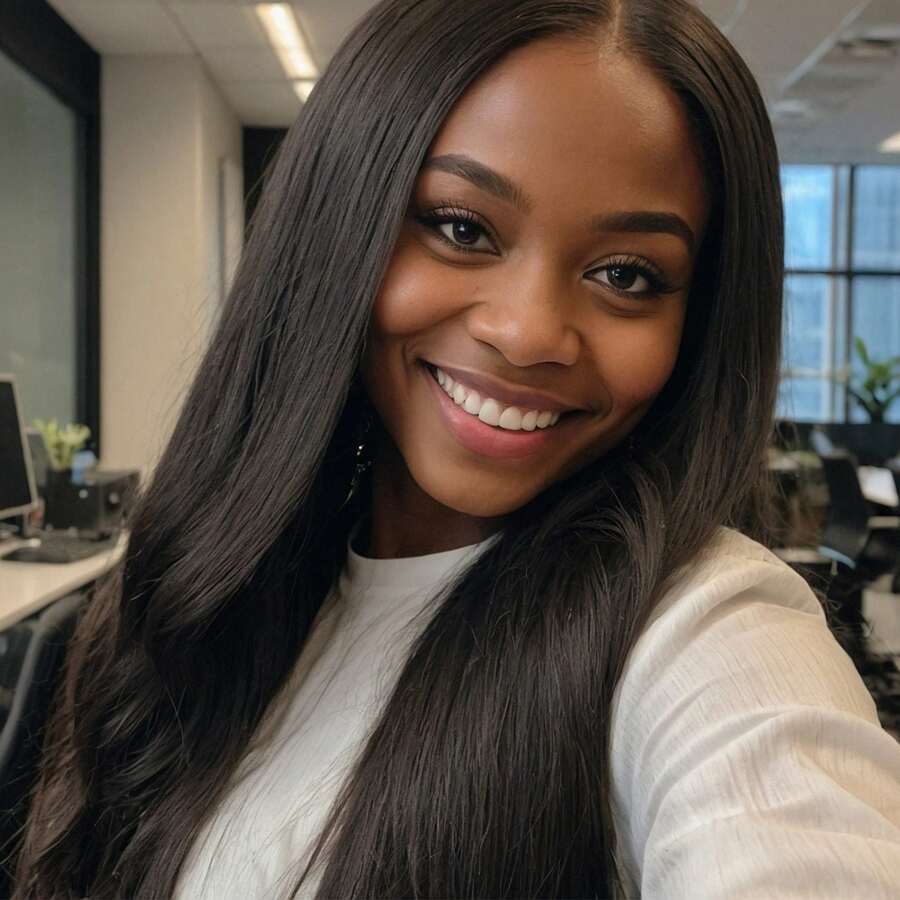 Straight 1B Natural Black Color Human Hair Bundles For SewIns Quick