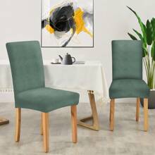 YSTYLE Stoelhoezen met rugleuning 2/4/6 stuks, stretch stoelhoezen voor woonkamer keuken, universele stretch stoelhoezen, moderne anti-kras stoelhoezen voor katten