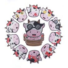 10 件/套动物主题钻石艺术画杯垫套装，成人 DIY 钻石艺术防滑杯垫套装，保护桌子，适合冬季假期家庭厨房办公桌装饰 - 彩色 - 查看 10