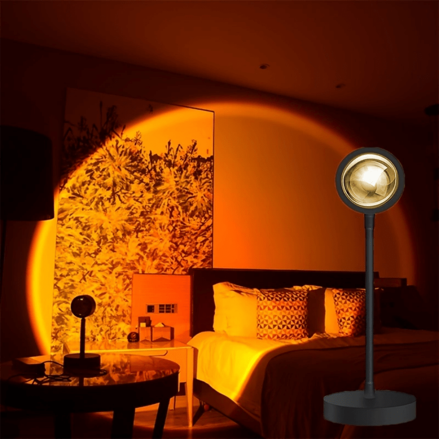 Lampada da proiezione del tramonto, luce del tramonto, luce notturna, regalo di compleanno, decorazione per la casa