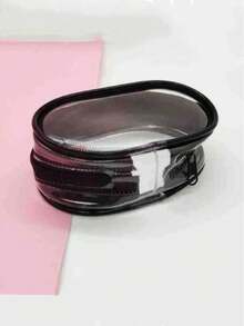 透明收纳袋，便携式旅行收纳袋，适用于小物品，简约桌面收纳袋 - 彩色 - 查看 4