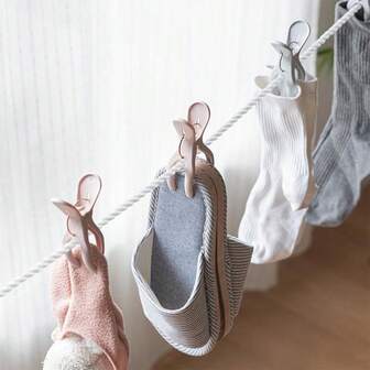 Durable Wind-Proof Plastic Clothes Clips For Drying Blankets And Laundry-Multi-Purpose Indoor Outdoor Fastening Pins With Strong Grip For Heavy Bedding, Towels, Garments; Secure, Abrasion-Resistant, Weather-Resistant Laundry Room, Balcony Or Patio Drying Solutions; Ideal For Spring Cleaning, Mother's Day Gift, Seasonal Home Refresh, Travel, Camping, And Quick-Dry Comfort Comfortably Secured