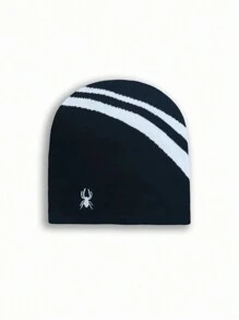 Mũ len Y2K, Mũ họa tiết Jacquard, Mũ len thời trang, Mũ lưỡi trai thêu chữ Hiphop Unisex họa tiết nhện thời trang đường phố - A - Xem 10