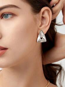 Betykuku 12 件高端金色和银色时尚欧式耳钉套装，适合女士和女孩，适合日常佩戴、派对和作为礼物 - 水滴款12件 - 查看 10