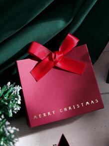 10pcs Elegant Merry Christmas Mini Gift Bags With Satin Ribbons - Classic Black, Green, And Red Designs Featuring Gold Foil Text - Perfect For Chocolates, Candies, And Small Gifts - Ideal For Holiday Celebrations, Christmas Party Favors, And Festive Gift Wrapping,Christmas