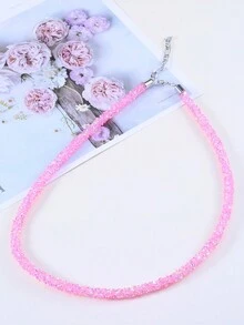 1 chiếc vòng phụ kiện tóc đính đá nhiều màu có thể điều chỉnh, thích hợp để trang trí mũ (Không bao gồm mũ) - Nhiều màu - Xem 11