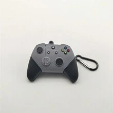 Ốp lưng bảo vệ bằng silicon thiết kế dành cho game thủ tương thích với Airpods 4/Pro/Pro2/AirPods 1/2/3, chống rơi - Xám - Xem 15
