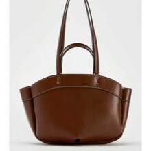 Bolso de mujer de gran capacidad, de moda, tipo tote, de hombro y de compras, Novedad 2024 Otoño