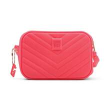 Basic Guará Women's Bag With Adjustable Strap And Keychain - Hot Pink - View 1
