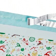 10pcs/20pcs 10x14" Poly Mailers With Holiday Tree Design, Self-Seal Envelopes, In-Line Skate Wheel Type, Durable PP Material For Secure Shipping And Packaging