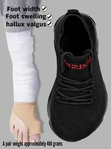 TACHUAN Bequeme Sportschuhe mit breiter Passform für Damen und Herren, breite Zehenbox und hoher Spann, leichte Laufschuhe