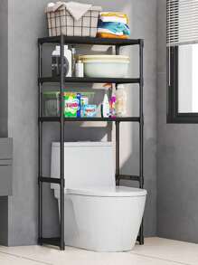 01 Mueble Organizador Baño Rack Estante Sanitario Taza Repisa