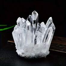 1 件天然水晶华丽实验室幻影石英水晶簇治疗标本水晶簇黄色石英簇水晶绿色石英点 VUG 矿物标本治疗家庭办公室水族馆装饰礼物生日礼物 DIY 万圣节礼物 - 黃水晶簇 - 查看 3
