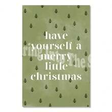 1pc Vòng hoa cây thông Noel Người tuyết Tranh vải nghệ thuật Áp phích và bản in Bắc Âu Tranh Giáng sinh vui vẻ Trang trí phòng khách Nhà không có khung - Nhiều màu - Xem 41