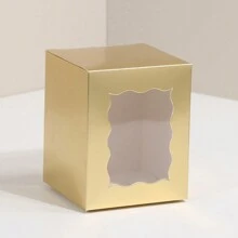 20 chiếc, 8x8x10cm, Hộp quà giấy có cửa sổ, Bao bì kẹo và bánh quy, Thích hợp đựng ly, Đế nến, Quà tặng tiệc cưới/tiệc cô dâu, 9oz - 8x8x10cm-20 chiếc - Xem 27