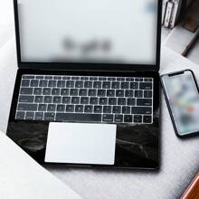 1 Set DIY de pegatinas protectoras a prueba de arañazos y sin residuos con patrón impreso, compatible con portátiles de Apple, Asus, Acer, Compaq de 15.6" a 16" y menos - Multicolor - Ver 2