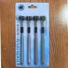 3 chiếc/bộ 3 bàn chải đánh răng lông mềm 360 độ 3D - Nhiều màu - Xem 4