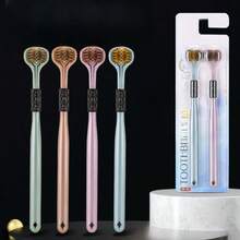 3 chiếc/bộ 3 bàn chải đánh răng lông mềm 360 độ 3D - Nhiều màu - Xem 8