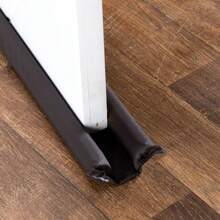 Protetor de Porta 70cm - Tecido Bagun, Durável e Prático - Marrom - Visão 4