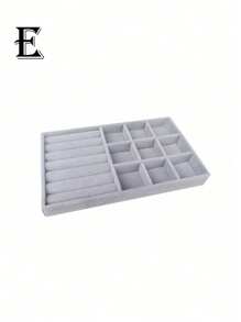 Khay đựng trang sức nhung 9 trong 1, Khay đựng đồ có ngăn kéo, Hộp đựng nhẫn, Khay xếp chồng, Hộp đựng trang sức dung lượng lớn với các ngăn riêng biệt, Giá trưng bày trang sức xếp chồng cho bông tai, dây chuyền, vòng tay, nhẫn, kẹp tóc, băng đô, túi đựng mỹ phẩm, túi đựng đồ trang điểm, hộp đựng đồ trang điểm, túi đựng mỹ phẩm, hộp đựng đồ trang điểm, túi đựng đồ vệ sinh cá nhân, hộp đựng đồ dùng trên bàn làm việc, túi đựng mỹ phẩm, túi đựng đồ trang điểm, hộp đựng đồ trang điểm, túi đựng đồ trang điểm, hộp đựng trang sức, túi đựng, hộp đựng cọ trang điểm, hộp đựng cọ, hộp đựng nước hoa, túi đựng, quà tặng Giáng sinh, trang trí phòng. - Xám - Xem 15