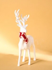 Ornament de agățat decor acrilic cu ren, figurină acrilică pentru cadou de Crăciun, ren de cristal, Crăciun