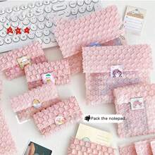 15 piezas Bolsa de regalo con forma de corazón romántico. Bolsa de embalaje de seguridad a prueba de golpes y caídas. Bolsas de protección para joyas, fotos, postales, tarjetas de felicitación. Bolsas de empaquetado para cosméticos. Bolsas de burbujas para descomprimir, para Navidad y San Valentín