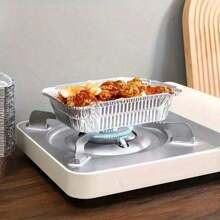 1 Roll, Multi-Purpose Food Packaging & Grilling Foil, Thick BBQ Aluminum Foil, Air Fryer Liner, Oven Baking Foil, Baking Tool Parchment Paper