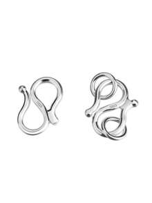 1 chiếc móc khóa bạc Sterling S925 thủ công DIY cho dây chuyền/vòng tay - Bạc S925 - Xem 3