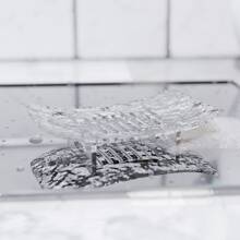 1pc Luxury Soap Dish For Draining Water & Keep The Bathroom Countertop Clean, Soap Holder Suitable For Bathroom And Kitchen Home Bathroom Decor Fall Decor Back To School - Multicolor - View 4