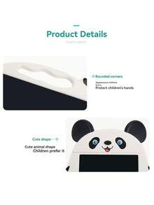 1 件玩具写字板液晶手写板涂鸦电子绘图板玩具智能彩色手绘板，不脏手，内置电池可更换，无需充电，方便放入背包、旅行包、手提包。 - 彩色 - 查看 8