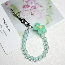 1Pc Dây đeo điện thoại di động Máy ảnh móc khóa CCD cầm tay thủ công Chuỗi pha lê nhiều màu sắc Cổ tay ngắn Hoa Phong cách mới Di động Mạnh mẽ Bền chống mất Ô dù Cốc nước Mặt dây chuyền Cô gái dễ thương Dây đeo sáng tạo - Nhiều màu - Xem 11