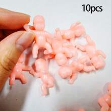 10 piezas Regalos de fiesta para baby shower y primer mes del bebé, incluyendo suministros para fiestas y regalos pequeños para bebés que toman leche