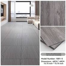 10/25 Stück selbstklebende Holzmaserung Bodenfliesengeeignet für ebene Betonböden in Wohnzimmer & Schlafzimmer, Renovierungsböden zum Abziehen und Aufkleben, selbstklebende Bodenfliesendekor für Wohnzimmer, Raumdekoration, Heimdekoration, Küche