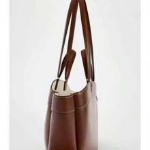 Bolso de mujer de gran capacidad, de moda, tipo tote, de hombro y de compras, Novedad 2024 Otoño