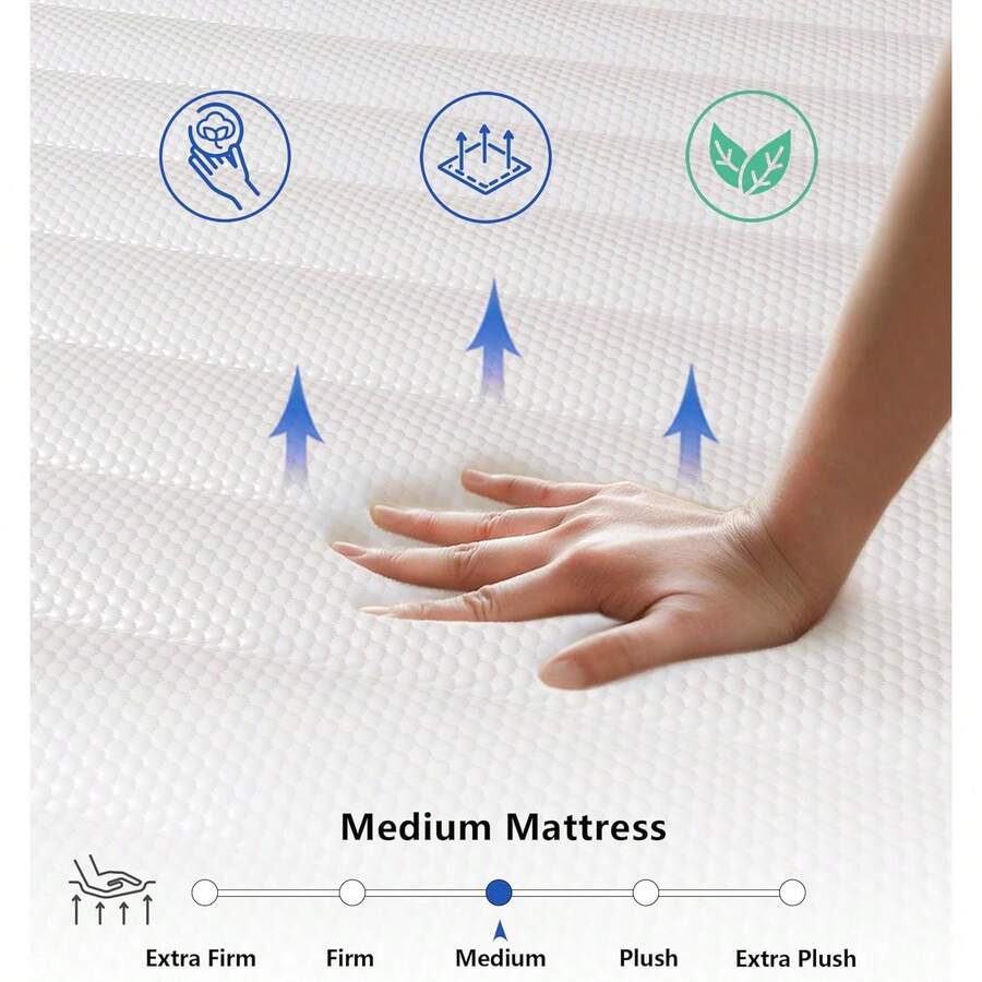 Queen Mattresses,12 Inch Queen Size Mattress In A Box,Memory Foam