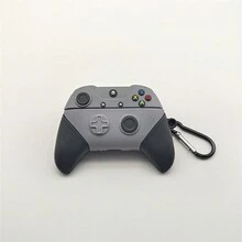 Ốp lưng bảo vệ bằng silicon thiết kế dành cho game thủ tương thích với Airpods 4/Pro/Pro2/AirPods 1/2/3, chống rơi - Xám - Xem 11